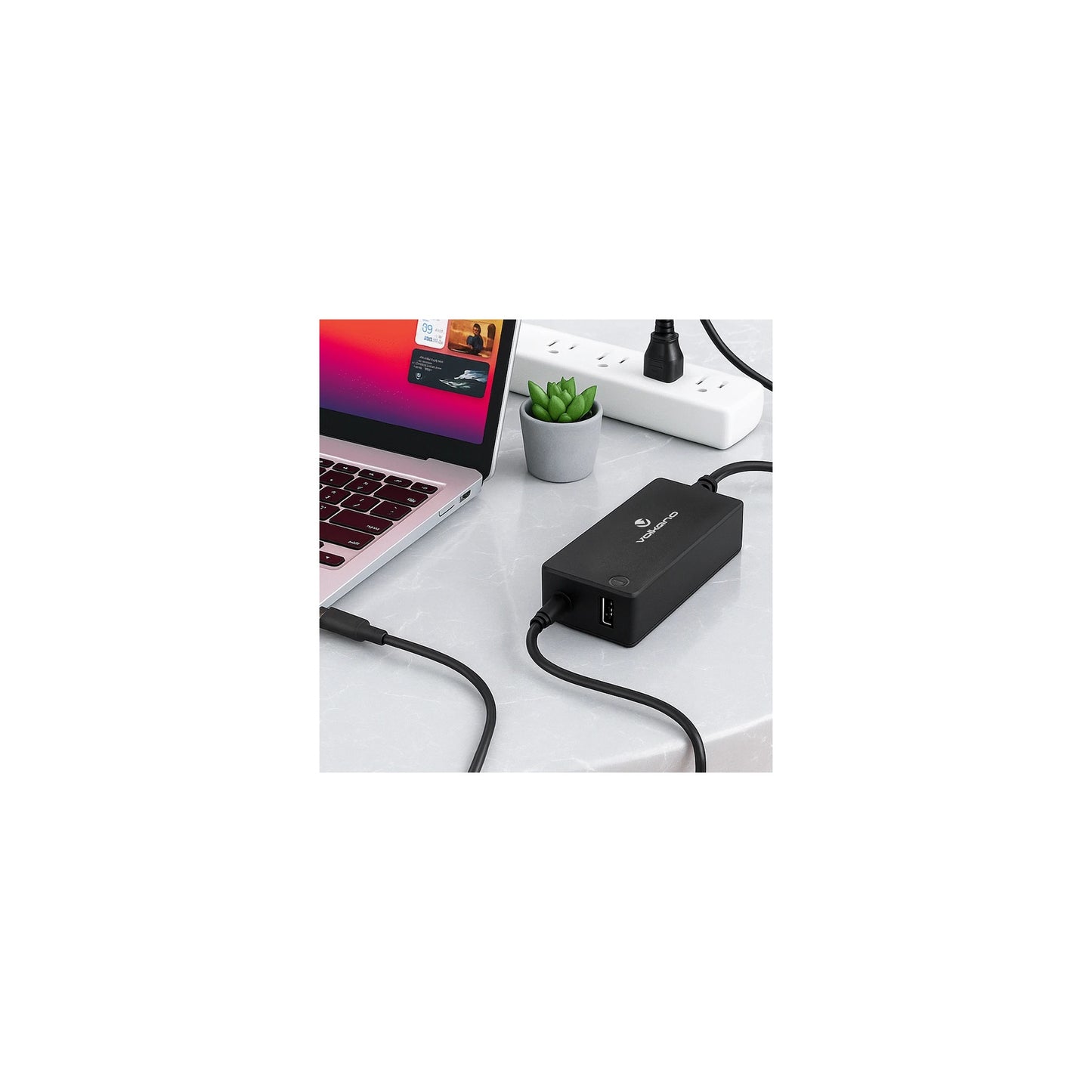 Volkano Brio Plus Series Usb C 65W Laptop Charger - Everyday Elektronics South Africa