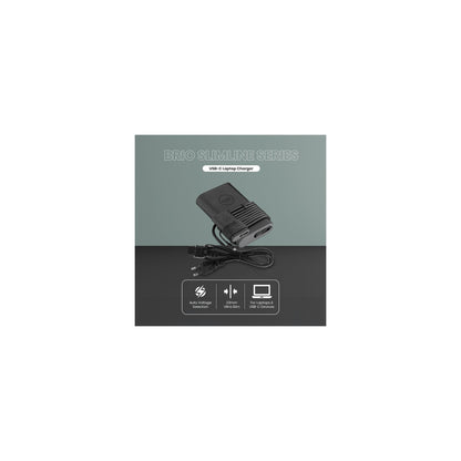 Volkano Brio Slimline Series Type C 65W Laptop Charger - Everyday Elektronics South Africa