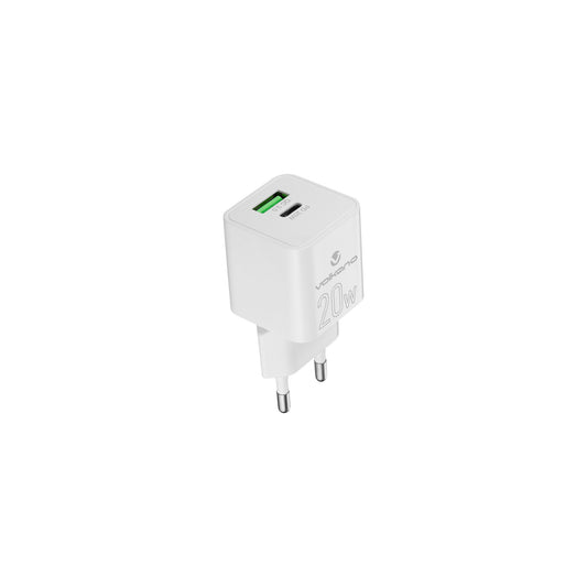 VOLKANO DYNA DUO 20W PD QC 30 WALL CHARGER