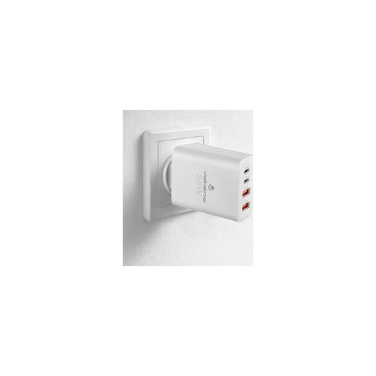 VOLKANO QUAD SERIES 2X PD USB C 2X USB A 3A 35W WALL CHARGER