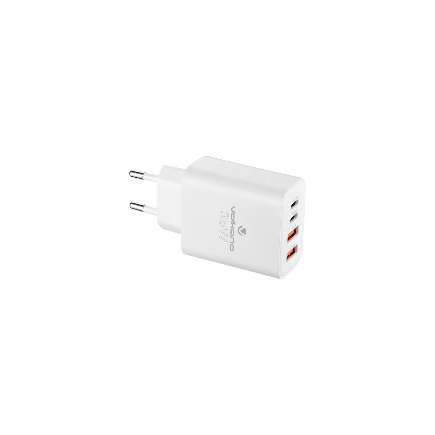 Volkano Quad Series 2X Pd Usb C 2X Usb A 3A 35W Wall Charger - Everyday Elektronics South Africa