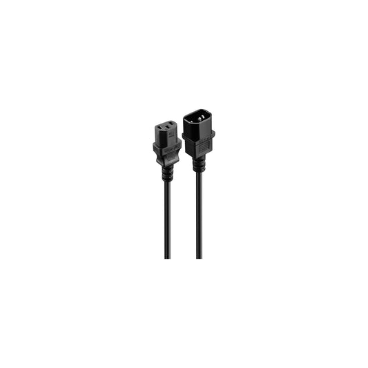 VOLKANO PRESTO SERIES POWER CABLE 3 PIN IEC EXTENSION 18M 10A BLACK