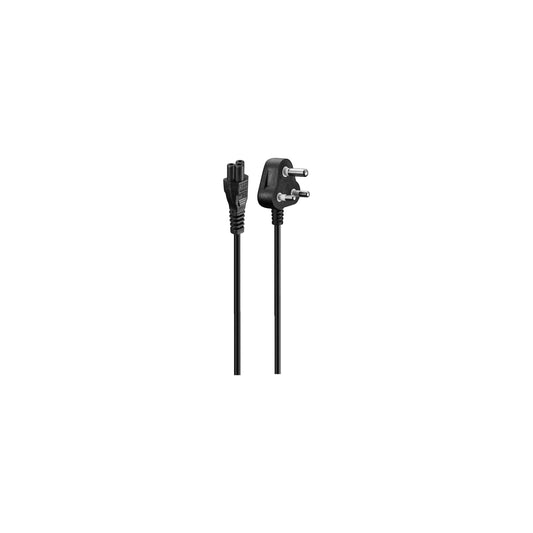 VOLKANO PRESTO SERIES POWER CABLE 3 PIN CLOVER TO TYPE M 18M 25A BLACK