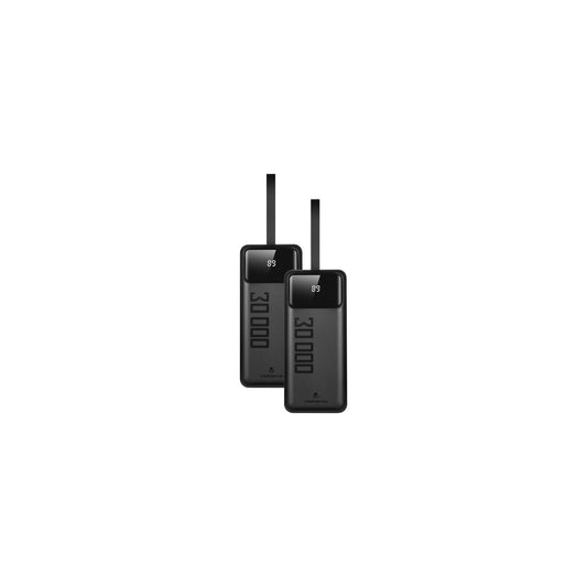 VOLKANO PUNCH SERIES 30000MAH POWER BANK BUNDLE OF 2