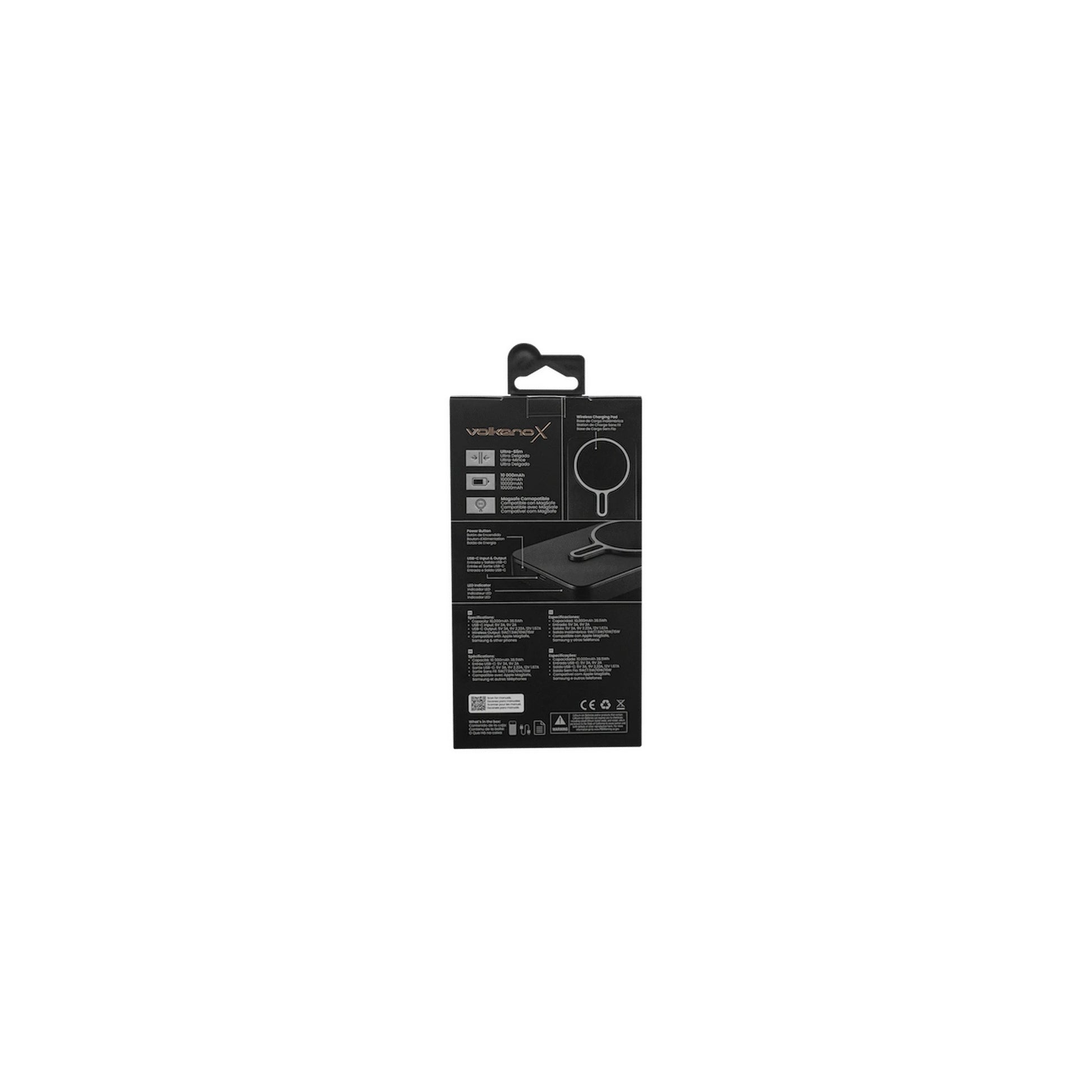 Volkanox Ingot Series Magsafe 10000Mah Power Bank Black - Everyday Elektronics South Africa