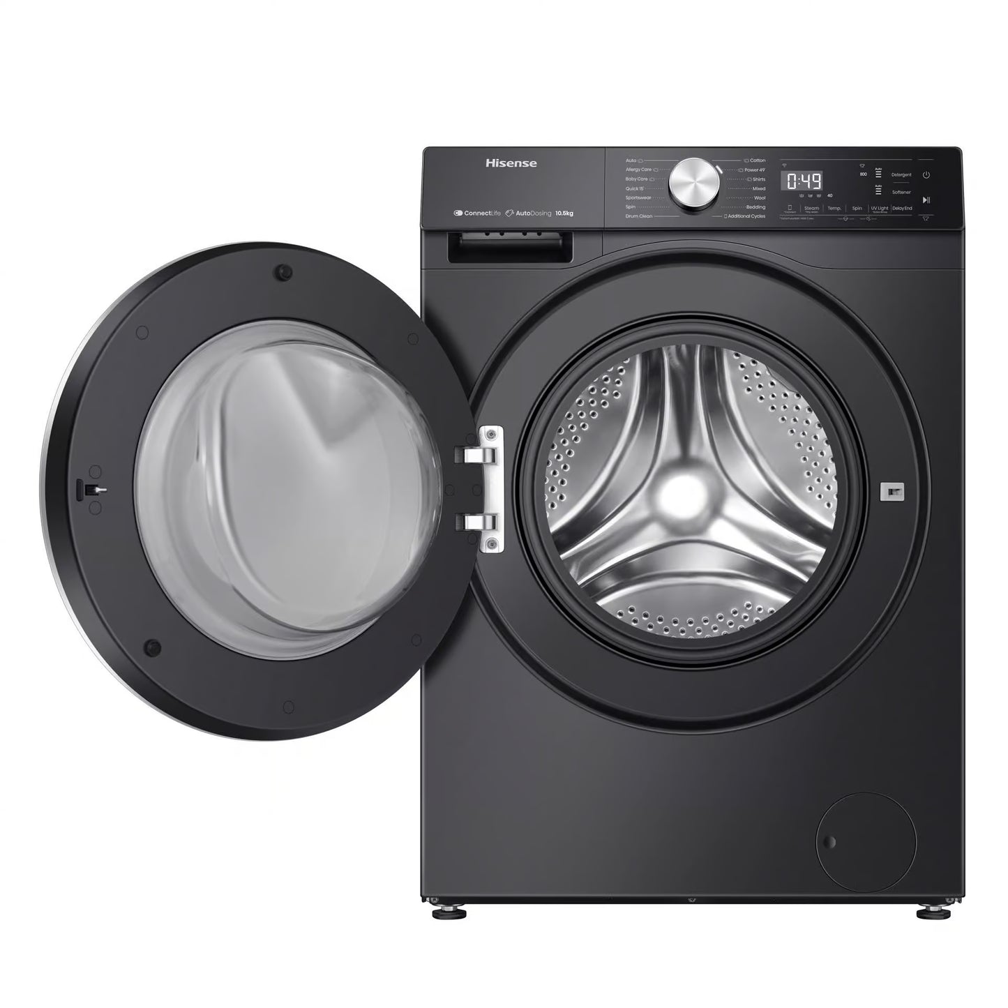 Hisense WF5S1045BB 12.5kg Front Loader Washing Machine