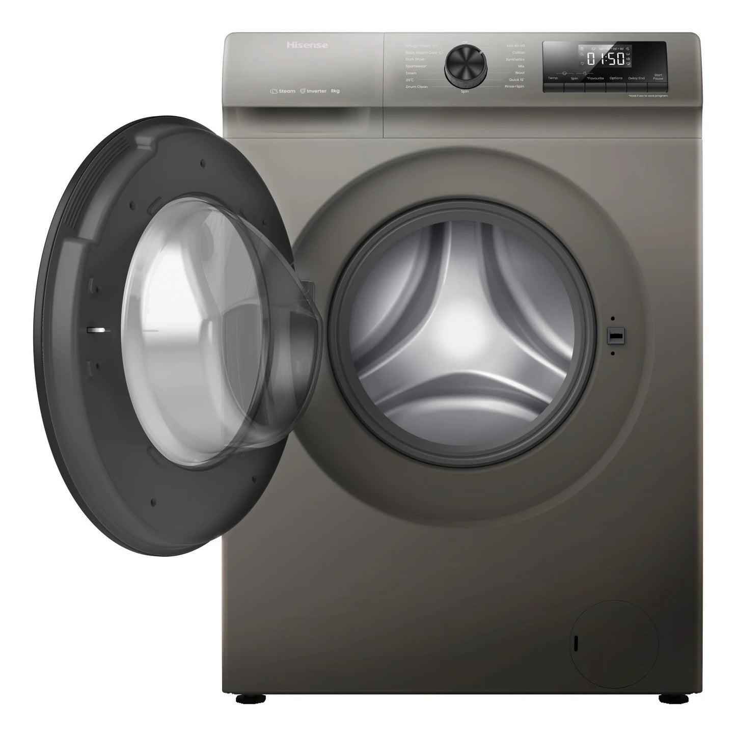Hisense Wfqp8012Vmt Front Loader Washing Machine - Everyday Elektronics South Africa