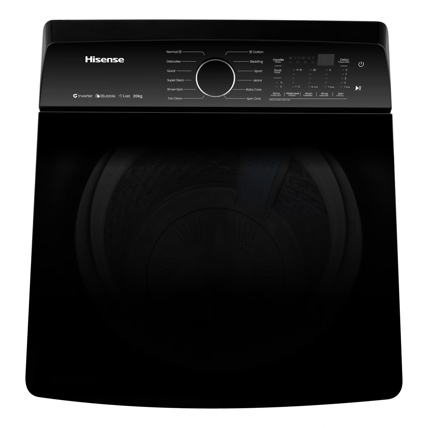 Hisense WT5i2023DB 20kg Top Loader Washing Machine