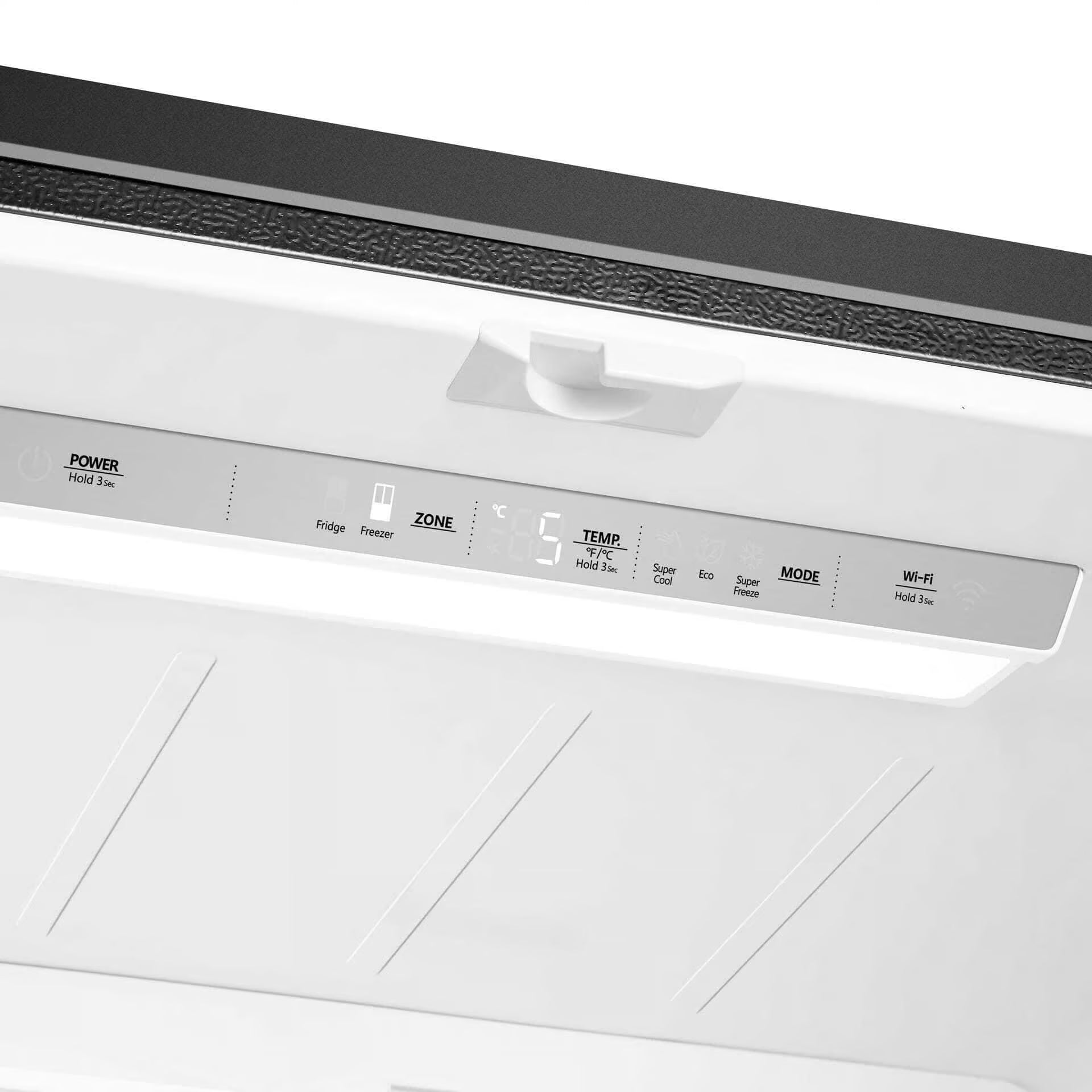 Hisense H760Fsb Wd 575L Black French Door Refrigerator With External Handle And Water Dispenser - Everyday Elektronics South Africa