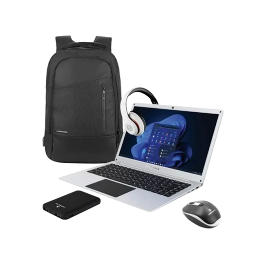 Connex 14 Celeron 4GB/128SSD W11H + (Bag, Mouse, Headset and keyboard Combo)