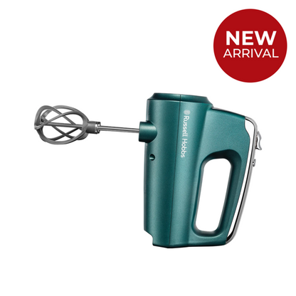 25891Sa Russell Hobbs Swirl Hand Mixer Turquois - Everyday Elektronics South Africa