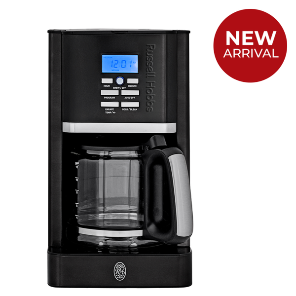 Russell Hobbs Nexus Digital Coffee Maker Black Luxury Signature Design - Everyday Elektronics South Africa