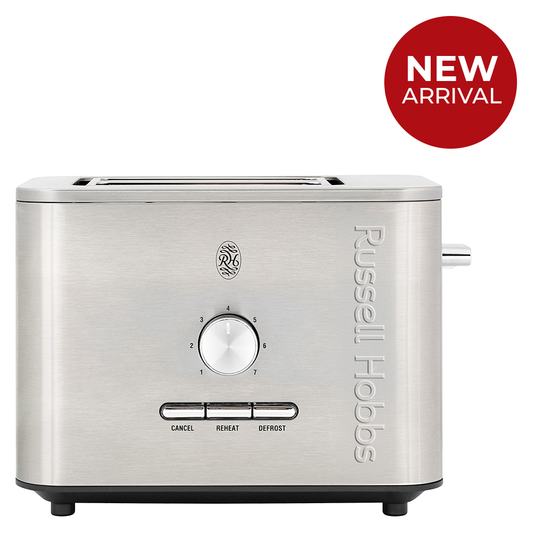 Russell Hobbs Nexus 2 Slice Toaster Silver Luxury Signature design
 2 Slice.