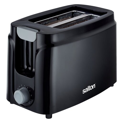 ST2S-00 SALTON COOL TOUCH 2 SLICE TOASTER - BLACK 800W
