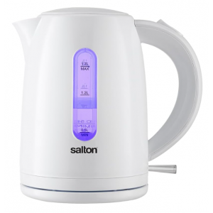 Spk01W Salton White Plastic Kettle 1 7L - Everyday Elektronics South Africa
