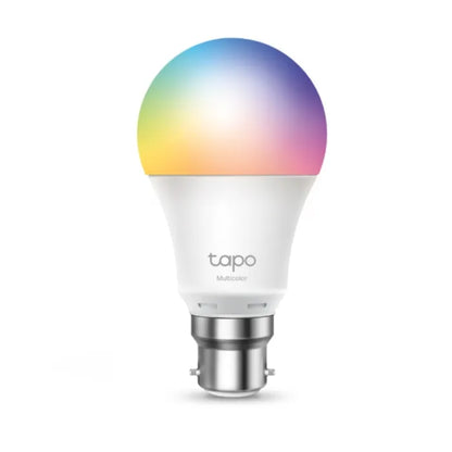 TP-Link Tapo L530B 9w Smart Wi-Fi Light Bulb, Multicolor, A60, B15