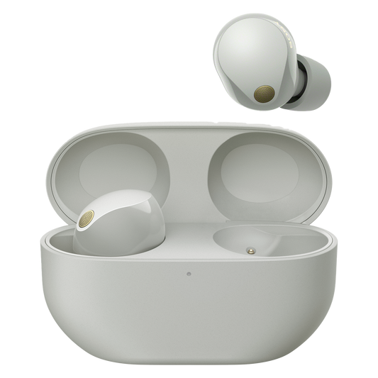 Sony WF-1000XM5 (Silver) Premium TWS Earphones